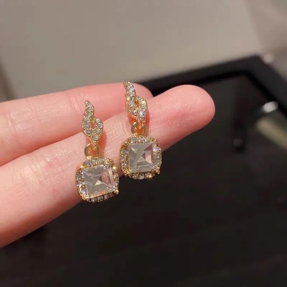 5 for $25 Elegant 14k Gold Plated Diamond Earrings
